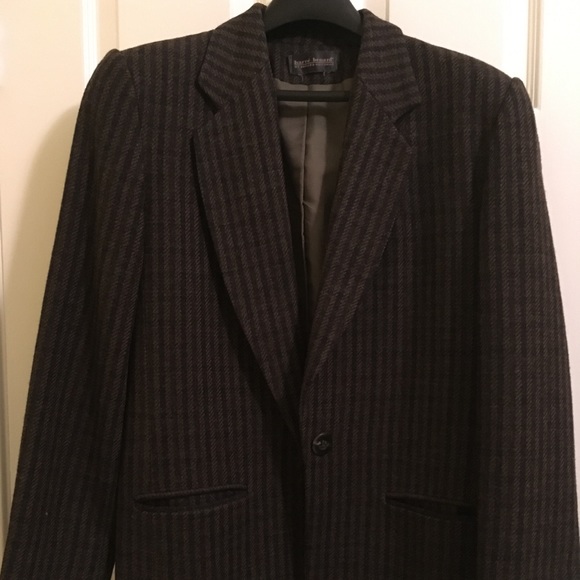 Tweed striped blazer by Harve Bernard - Picture 1 of 8
